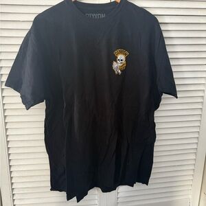 DIXXON Black Skull Graphic Tee